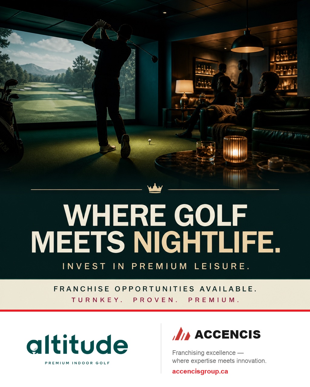 Altitude Premium Indoor Golf Lifestyle