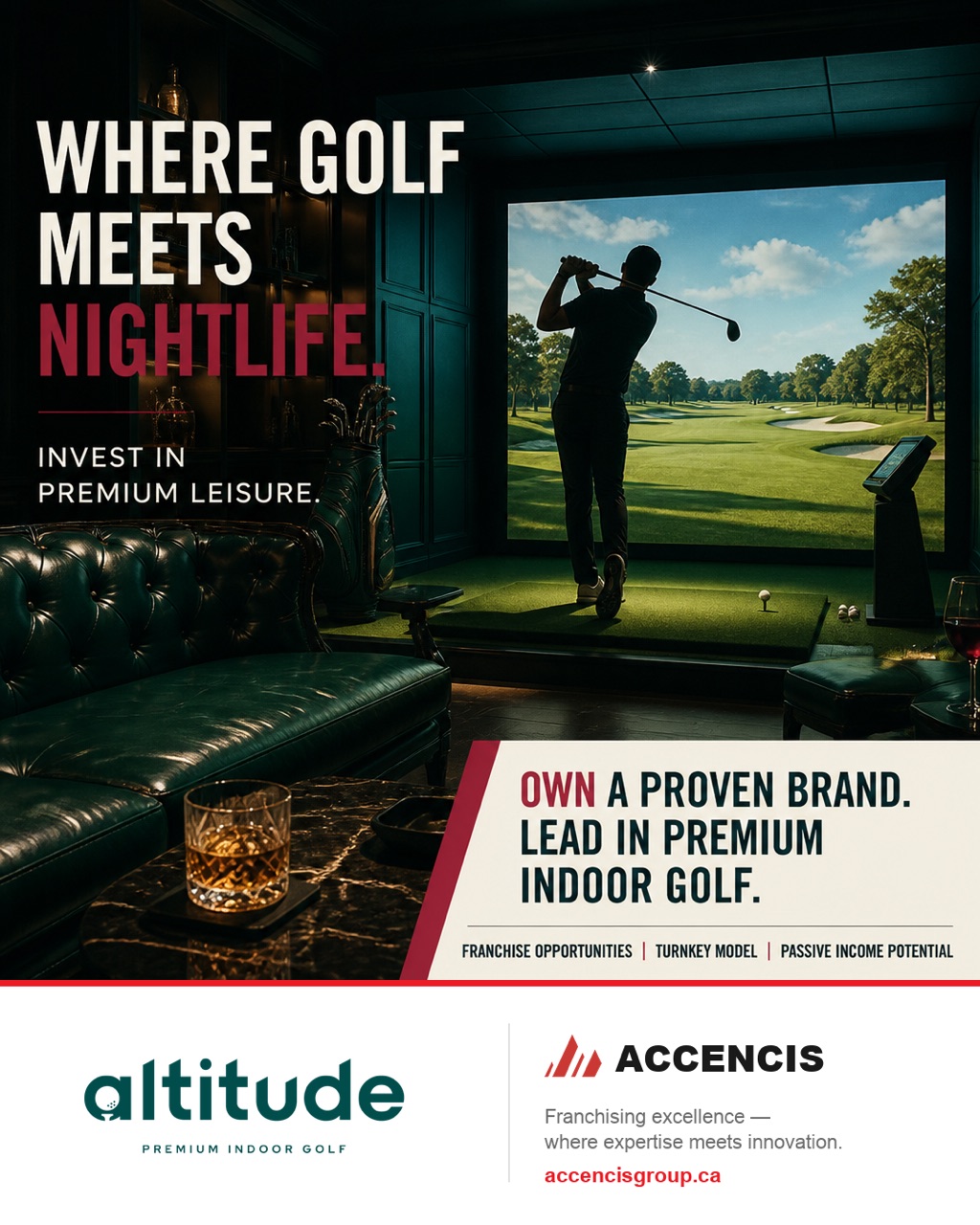 Altitude Premium Indoor Golf Lifestyle