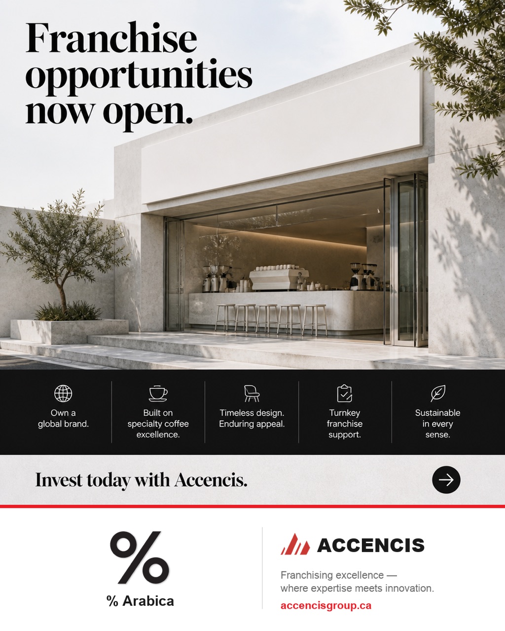 % Arabica Franchise Offer