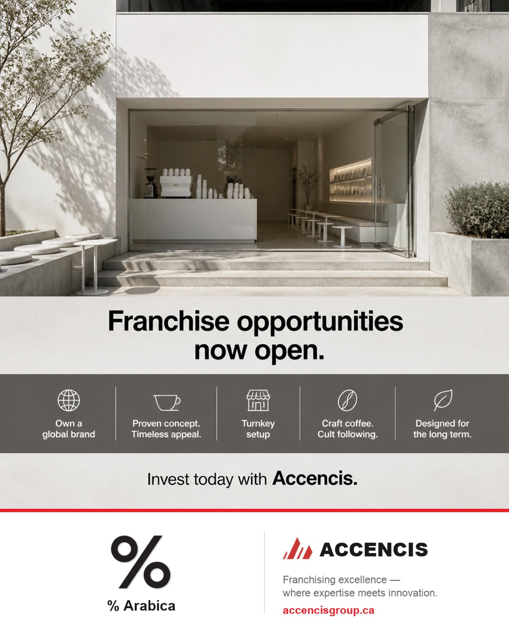 % Arabica Franchise Offer