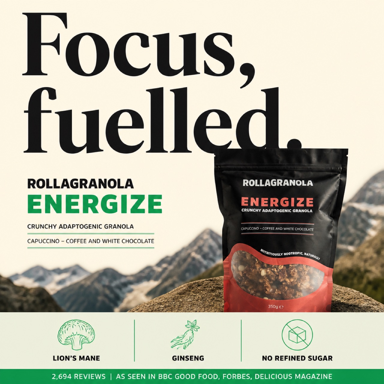 Energize · adaptogenic Iconic Poster