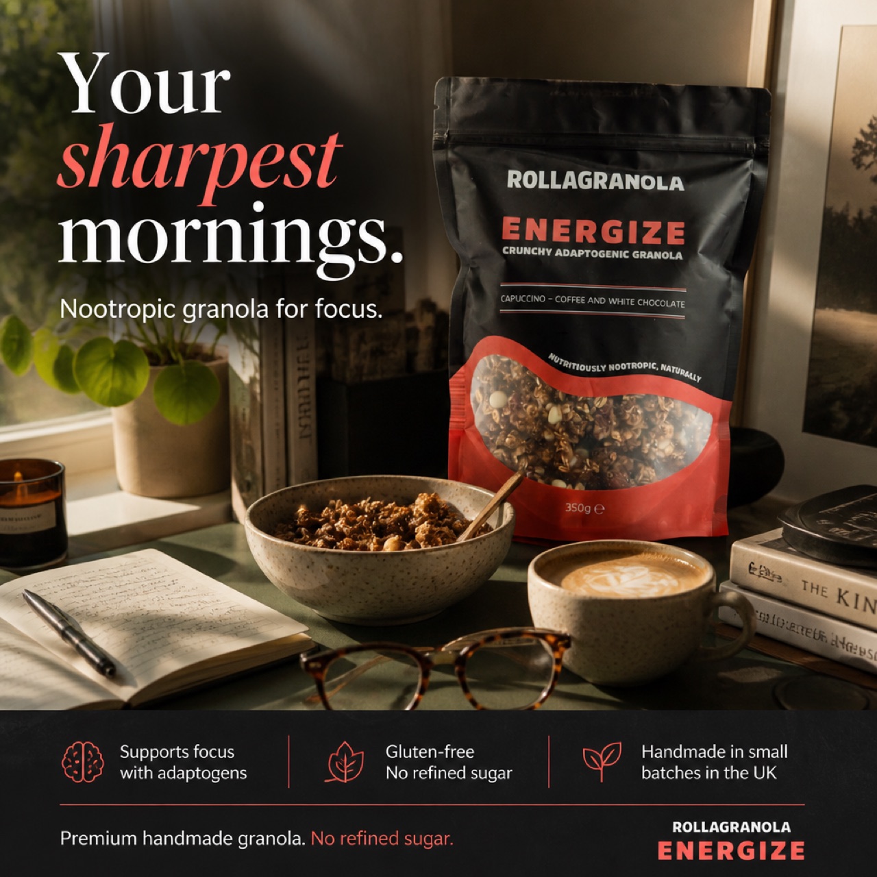 Energize · adaptogenic Cozy Still-Life