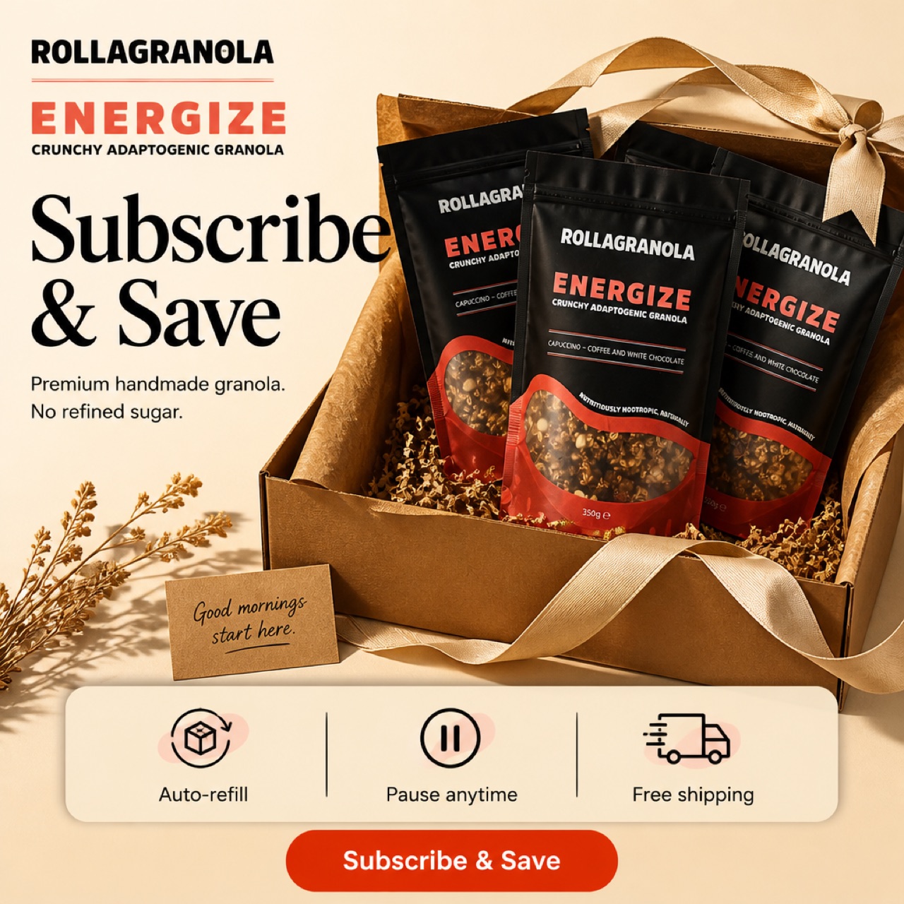 Energize · adaptogenic Subscription Box