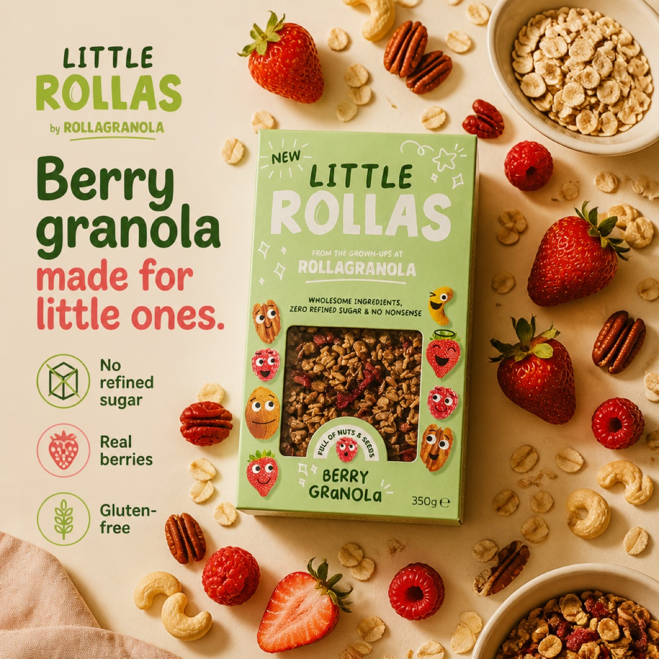 Little Rollas · kids Editorial Flat-Lay